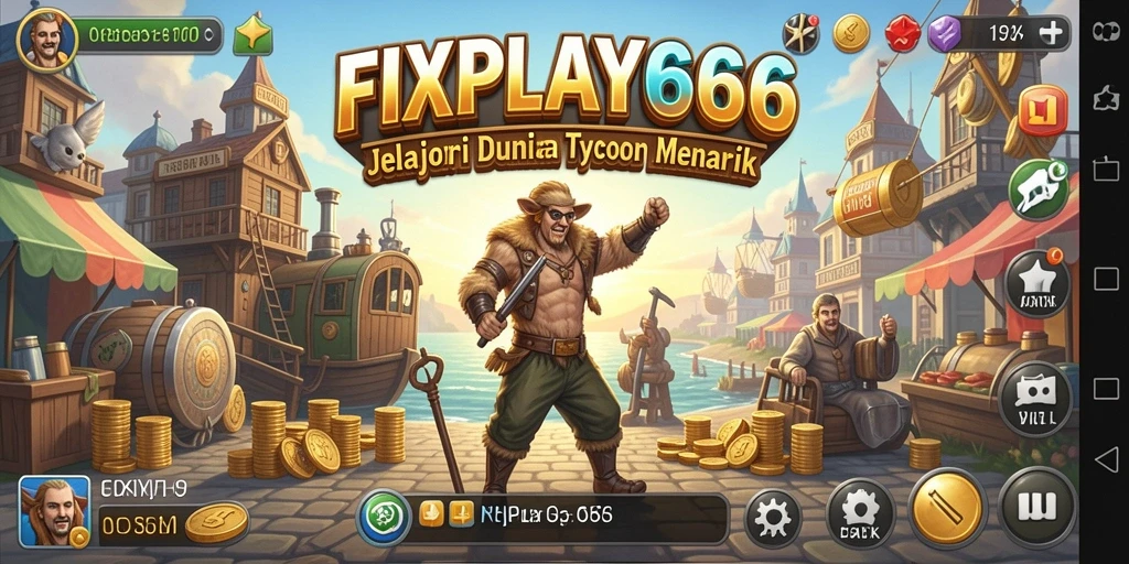 Tangkapan layar FIXPLAY666 menampilkan gameplay Tycoon yang menarik.