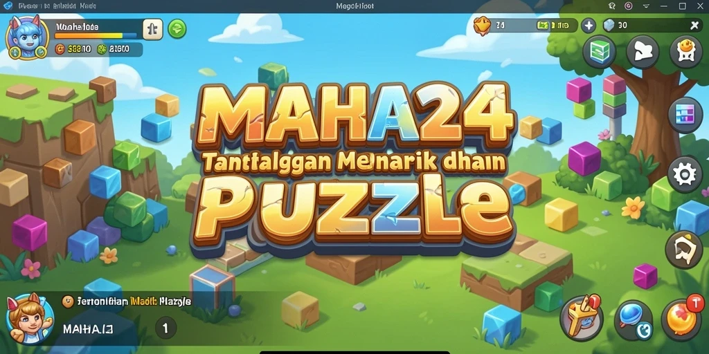 Tampilan menarik dari gameplay MAHA24 yang menantang.