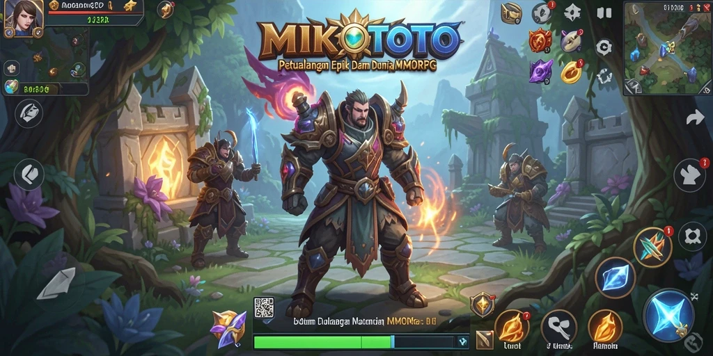 Tampilan gameplay seru dan penuh aksi di MIKOTOTO.