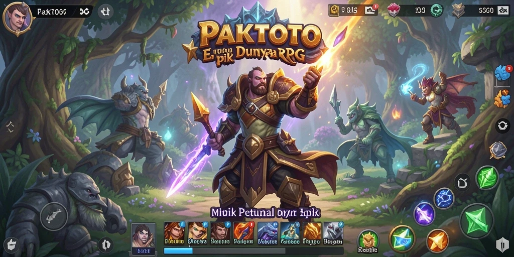 Tangkapan layar PAKTOTO yang menunjukkan pertarungan epik dan karakter-karekter yang menarik.