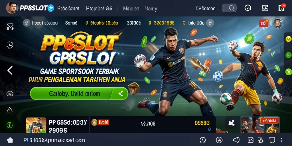 Screenshot menunjukkan antarmuka taruhan langsung PP8SLOT yang menarik.