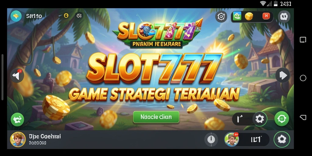 Tampilan menarik dari gameplay SLOT777 yang penuh strategi.