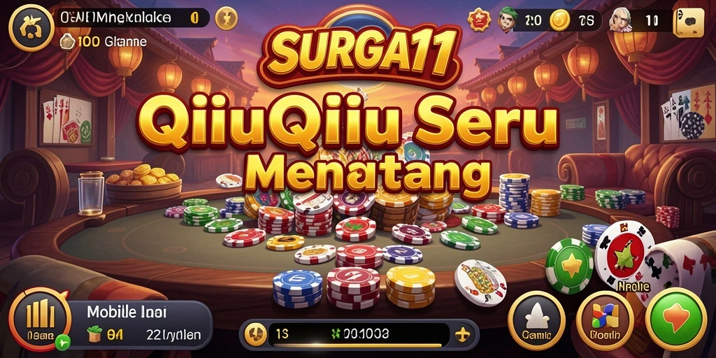 Tampilan permainan SERU dan menarik dari SURGA11.